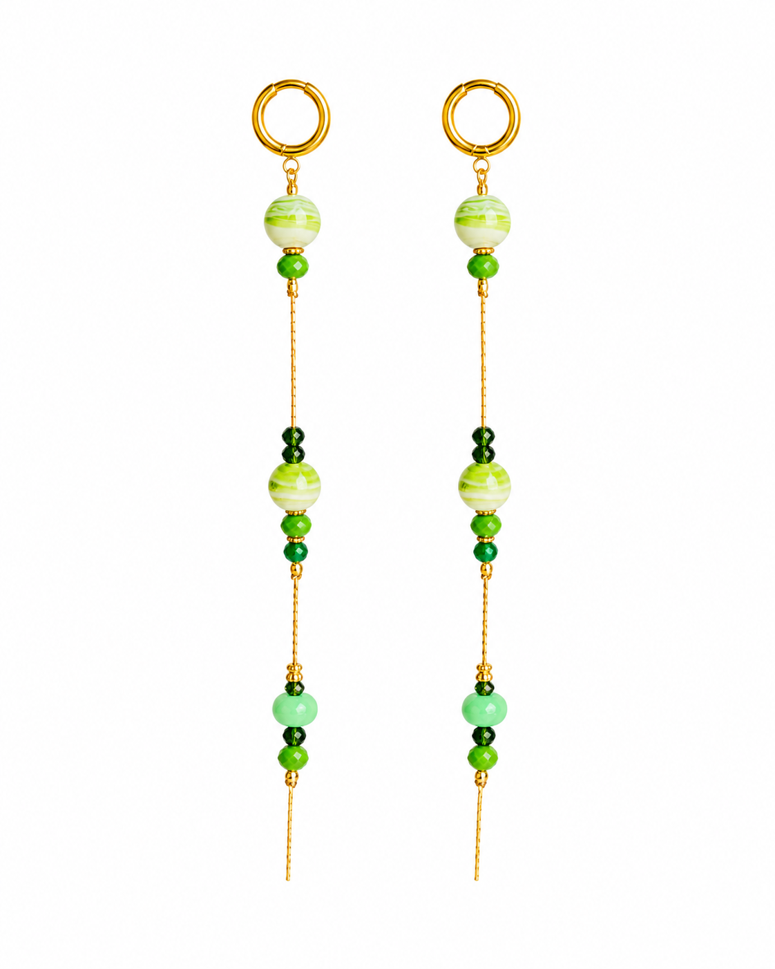 Pendientes Menta
