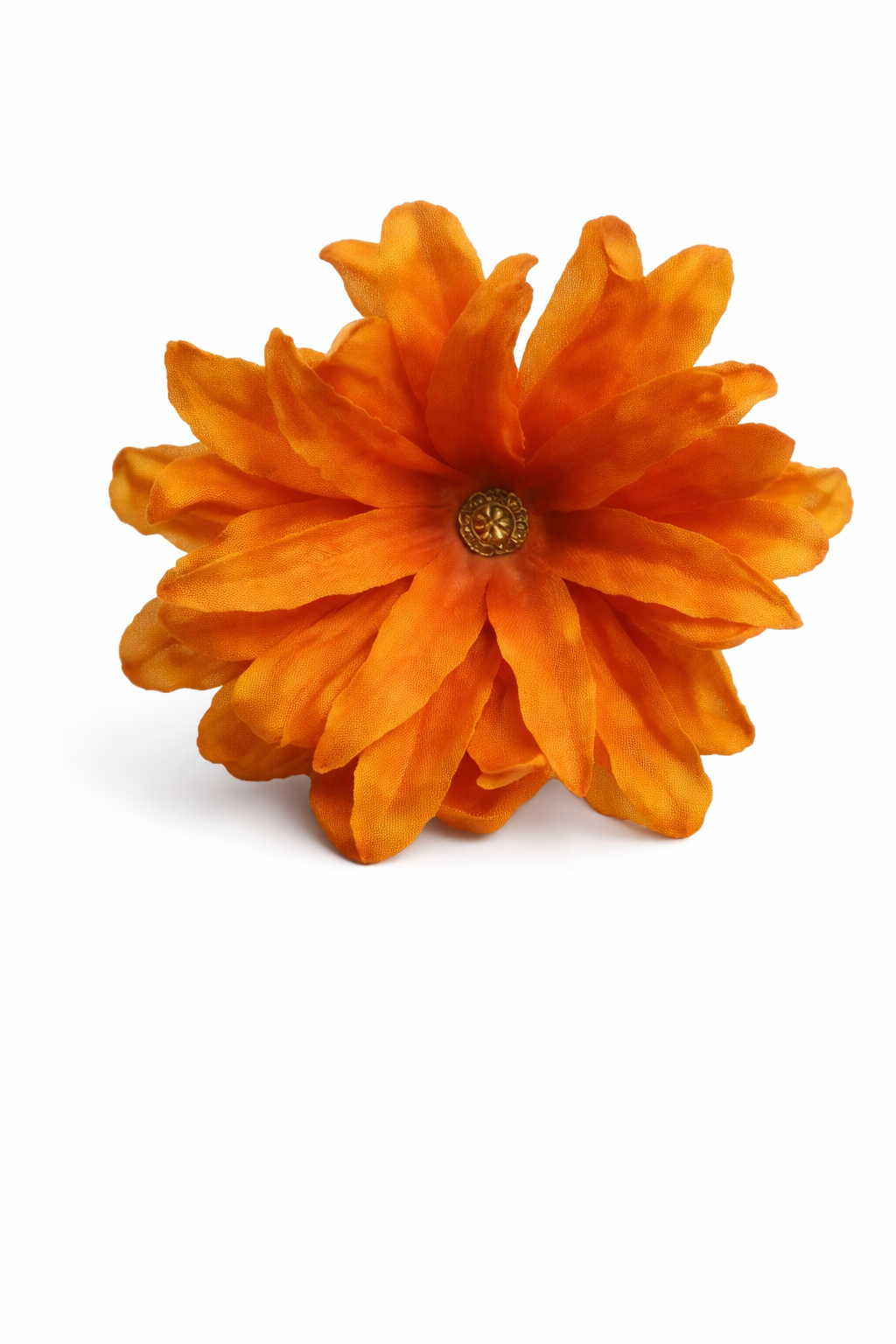 Flor de dália multiusos (para o cabelo ou pregadeira) em várias cores.