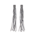 Pendientes Cascada Plata Mate