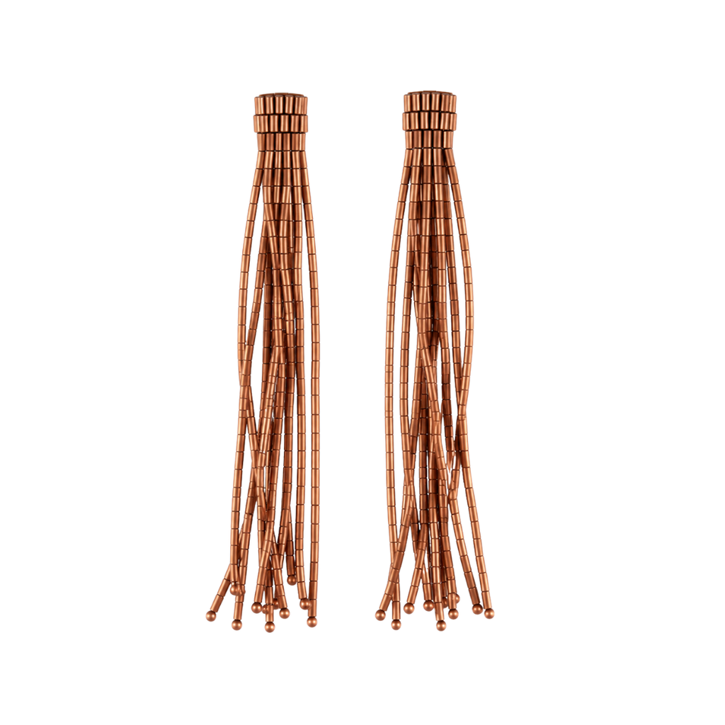 Pendientes Cascada Bronce