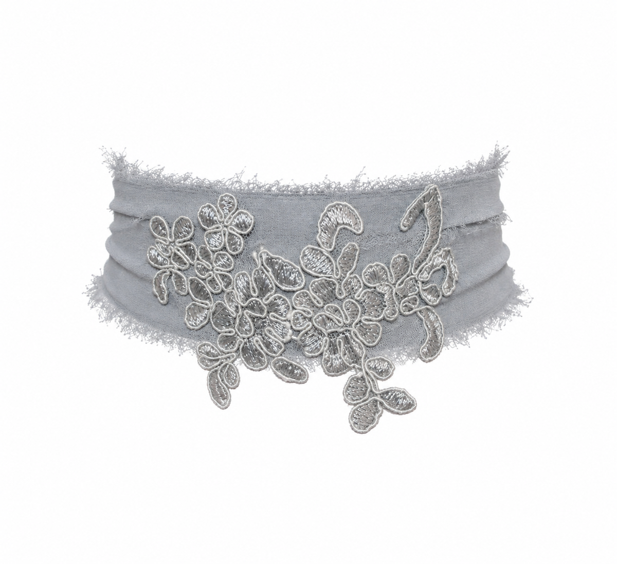 Gargantilla Giverny Gris