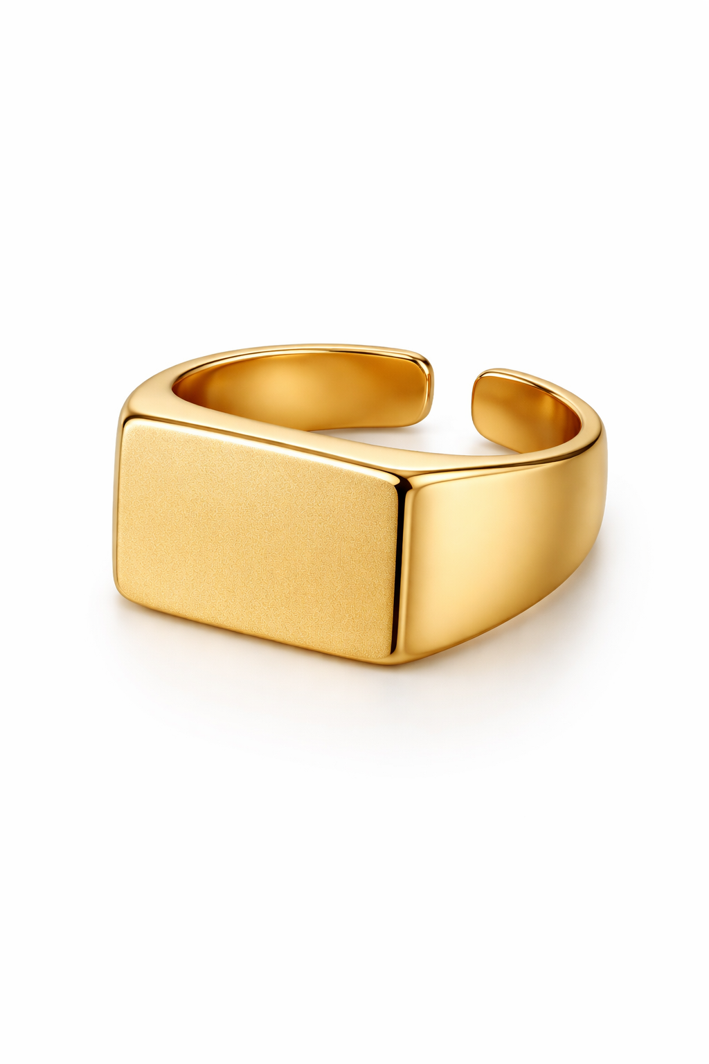 Anillo Sello Square gold