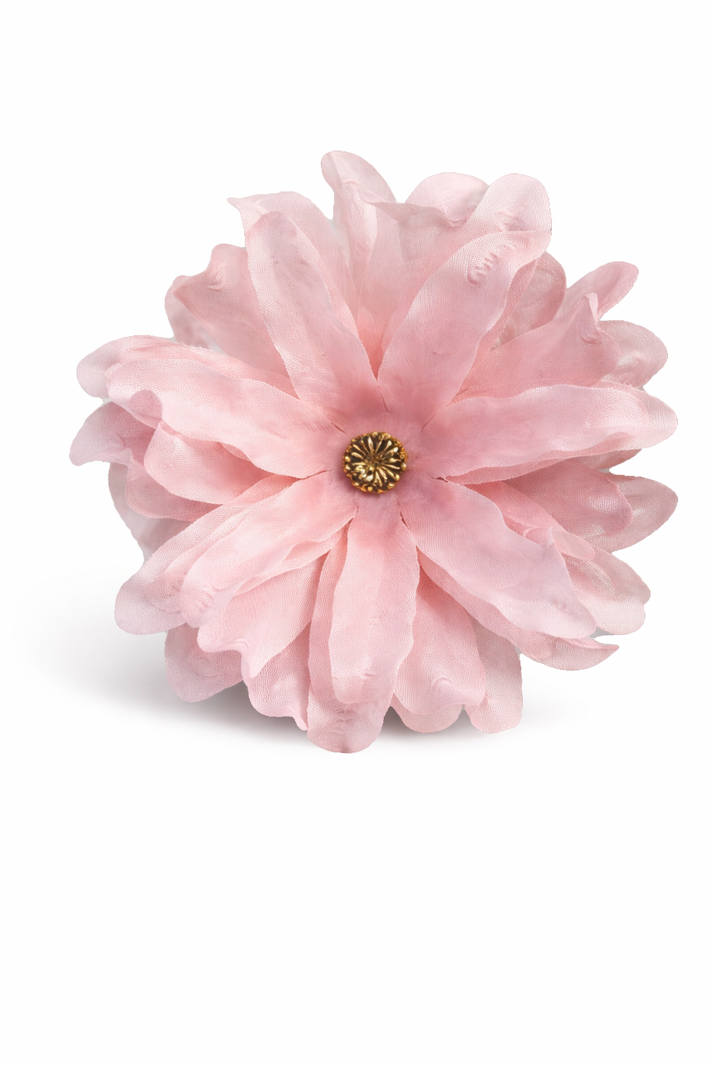 Flor de dália multiusos (para o cabelo ou pregadeira) em várias cores.