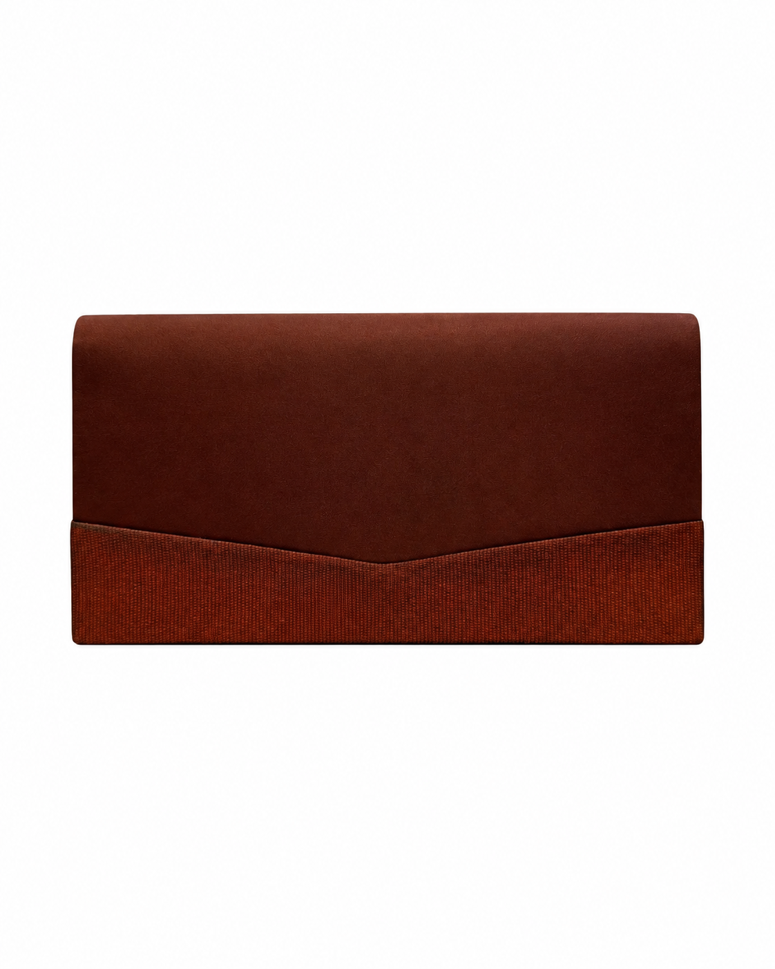 Bolso vintage cartera ocre tipo clutch antigua