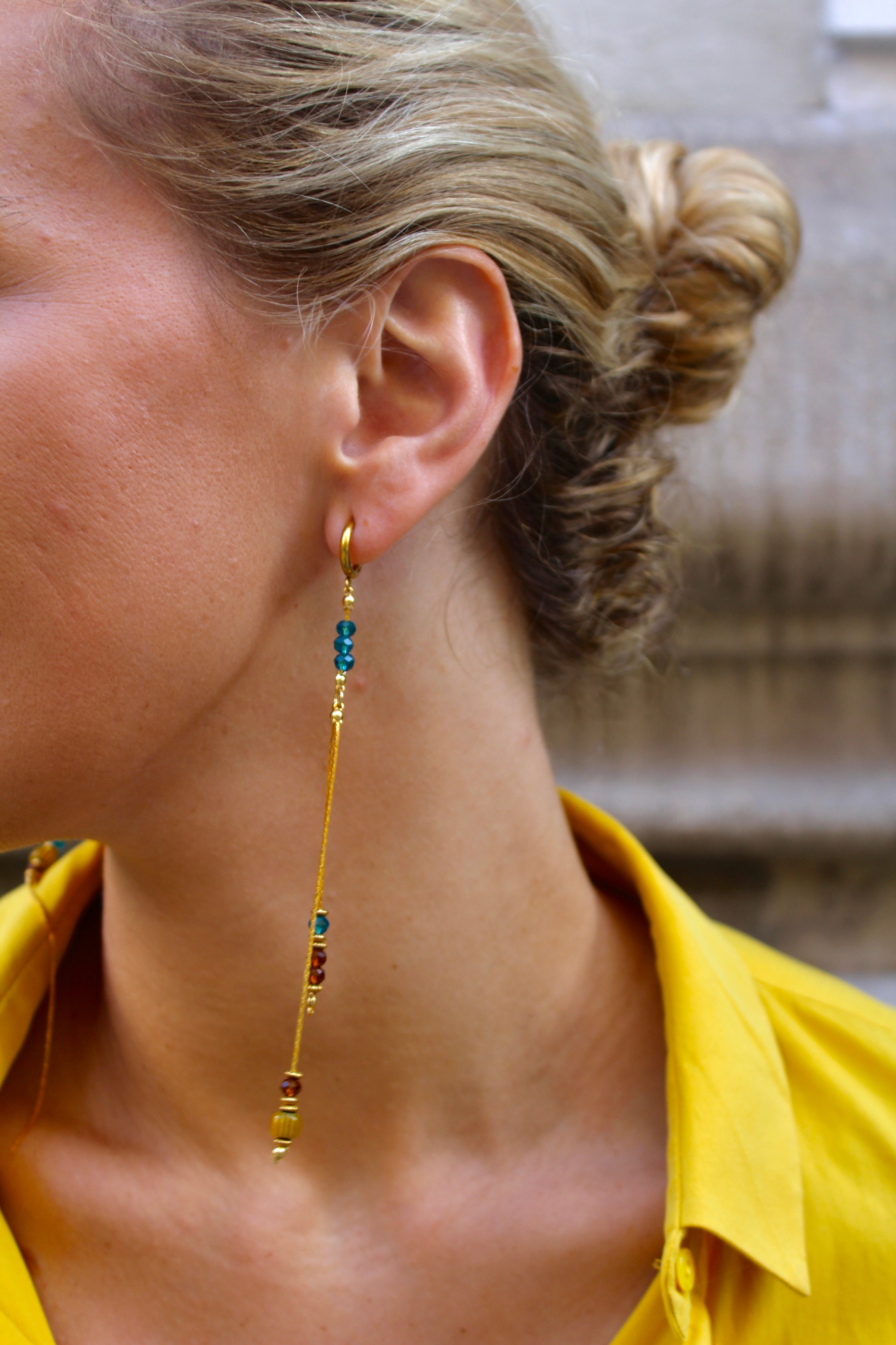 Pendientes Asimétricos Mango