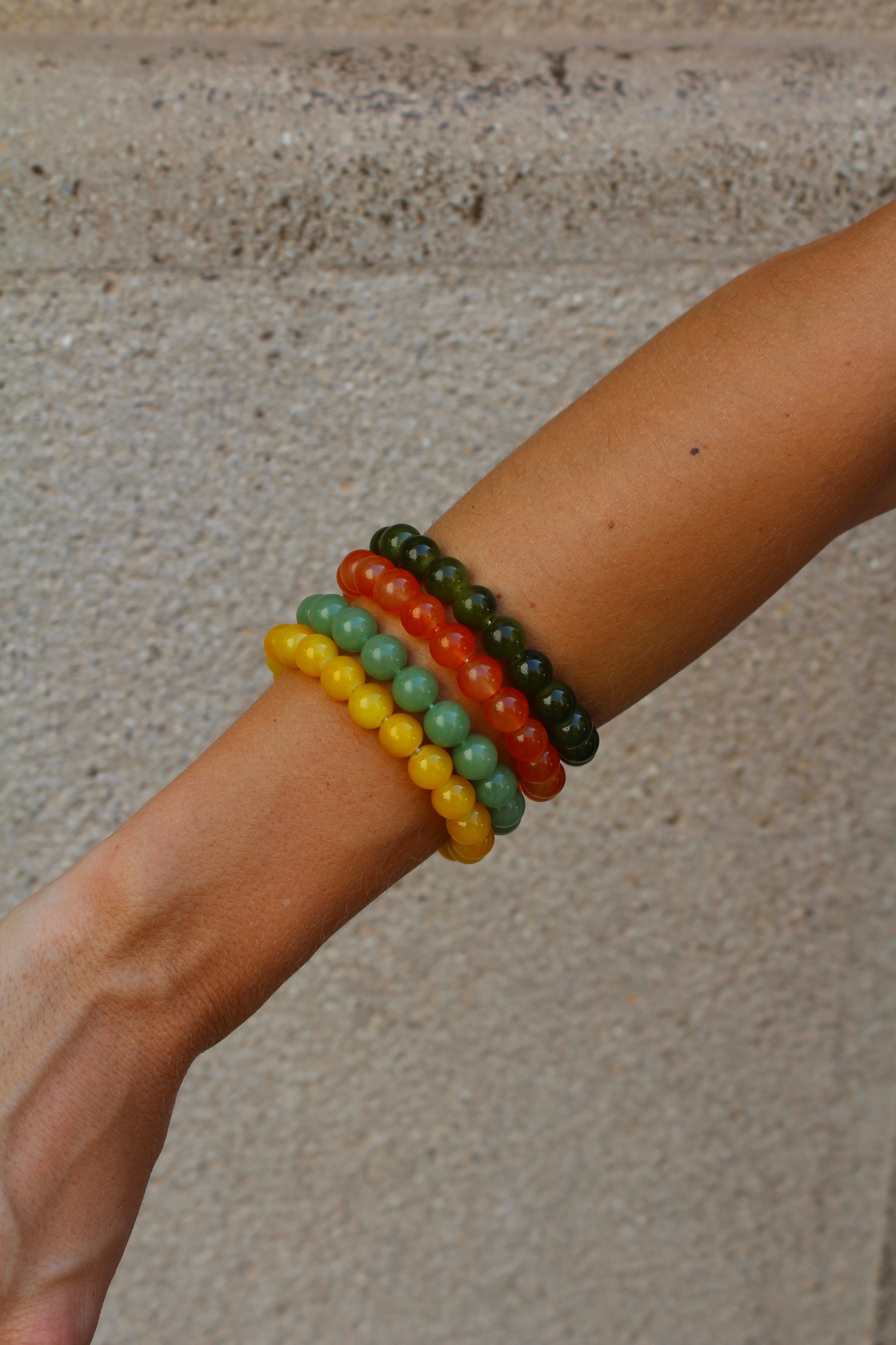 Pack 4 Pulseras de Bolas Menorca