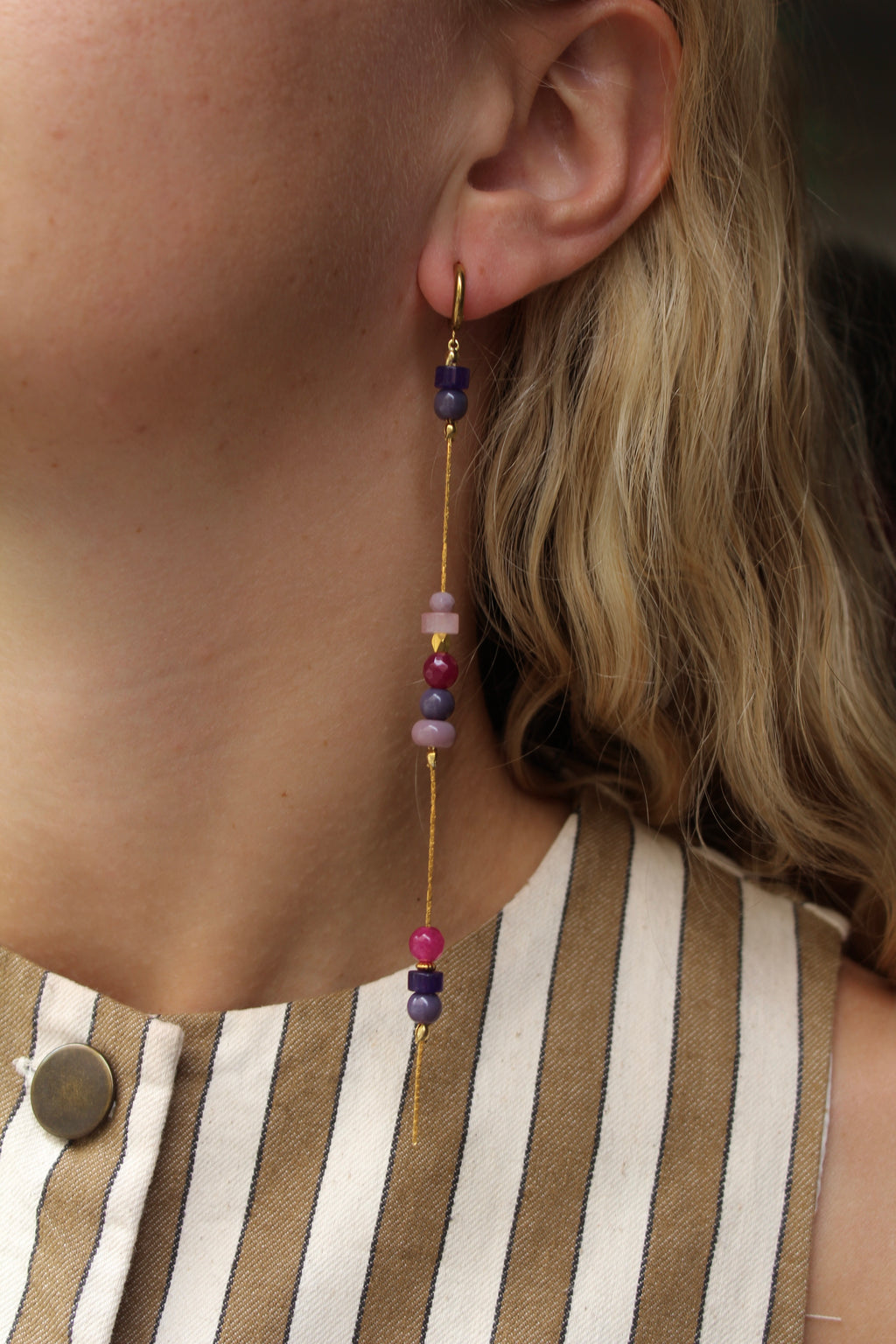 Pendientes Mora y Fresa
