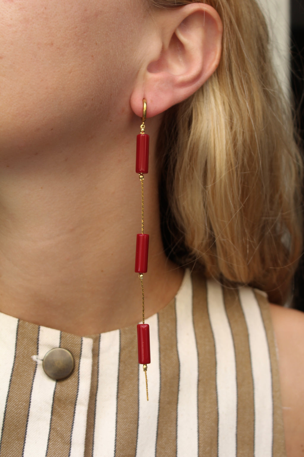 Pendientes Ibiza Rojos