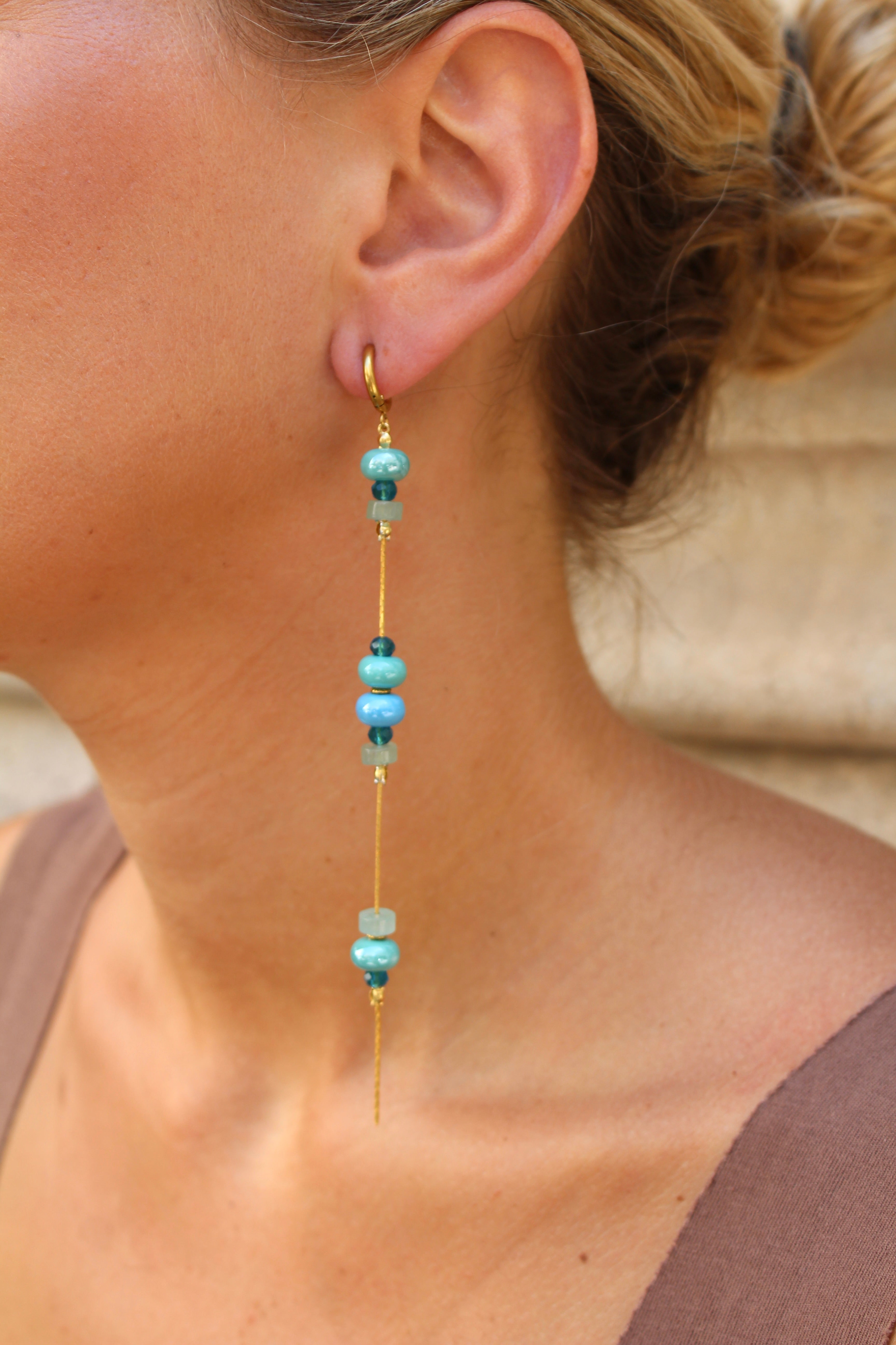 Pendientes Pitufo 2.0