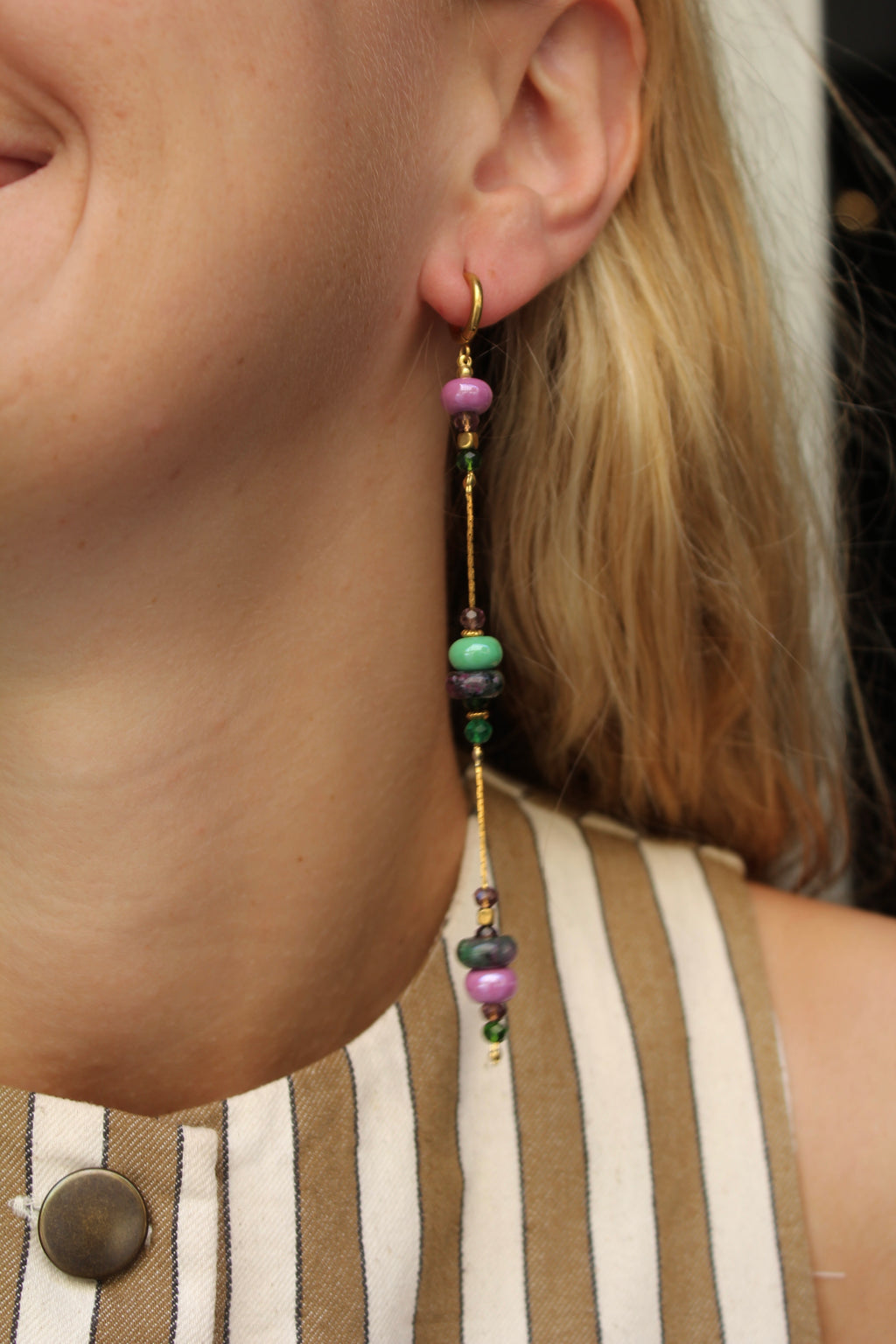 Pendientes Mora y Menta