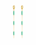 Pendientes Ibiza Azul Aguamarina