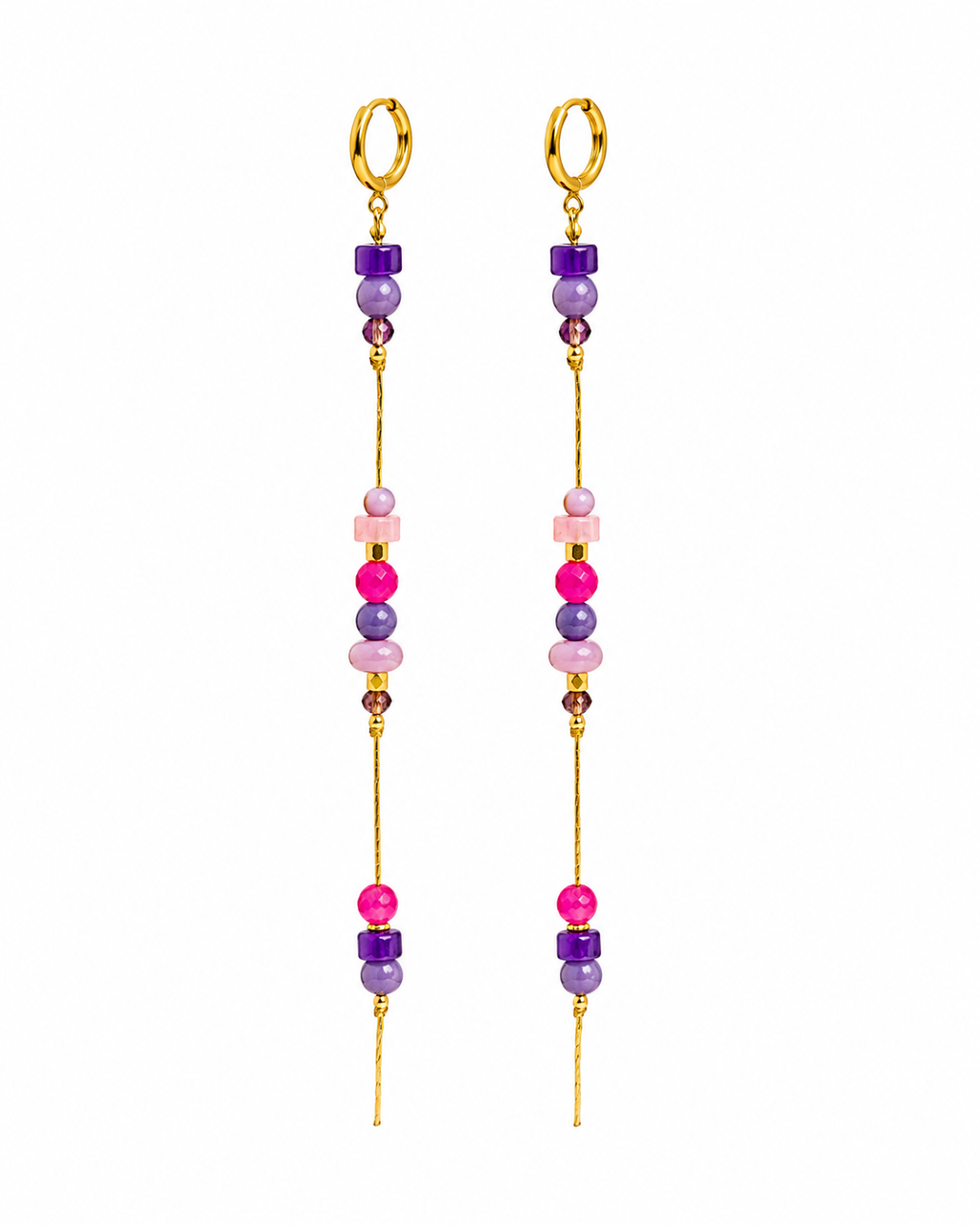 Pendientes Mora y Fresa