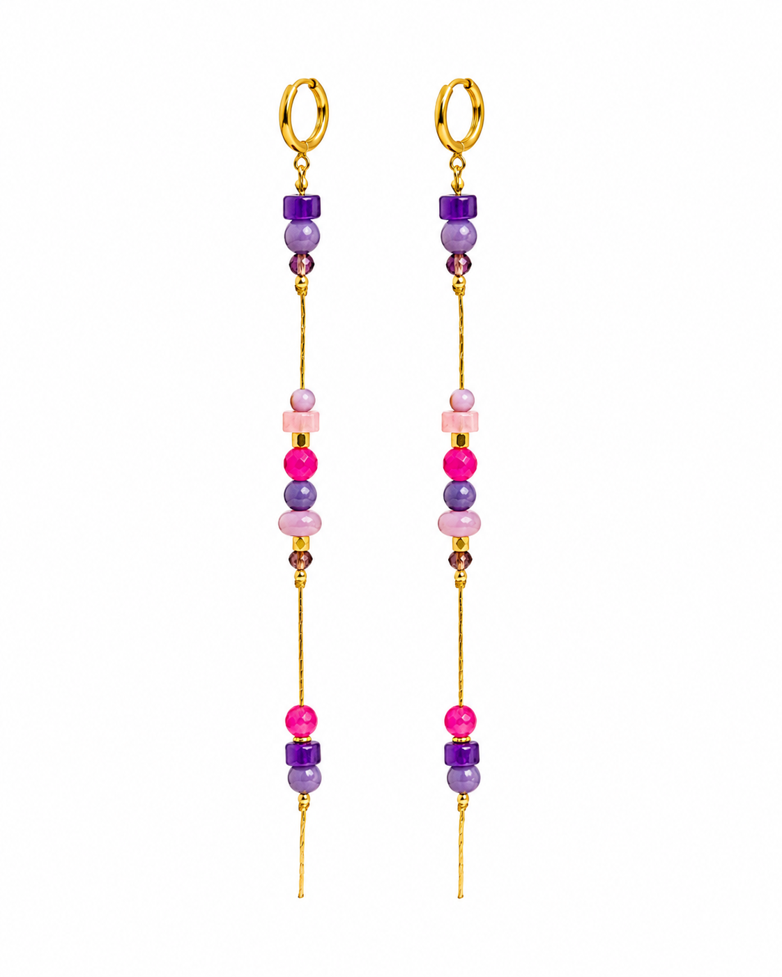 Pendientes Mora y Fresa