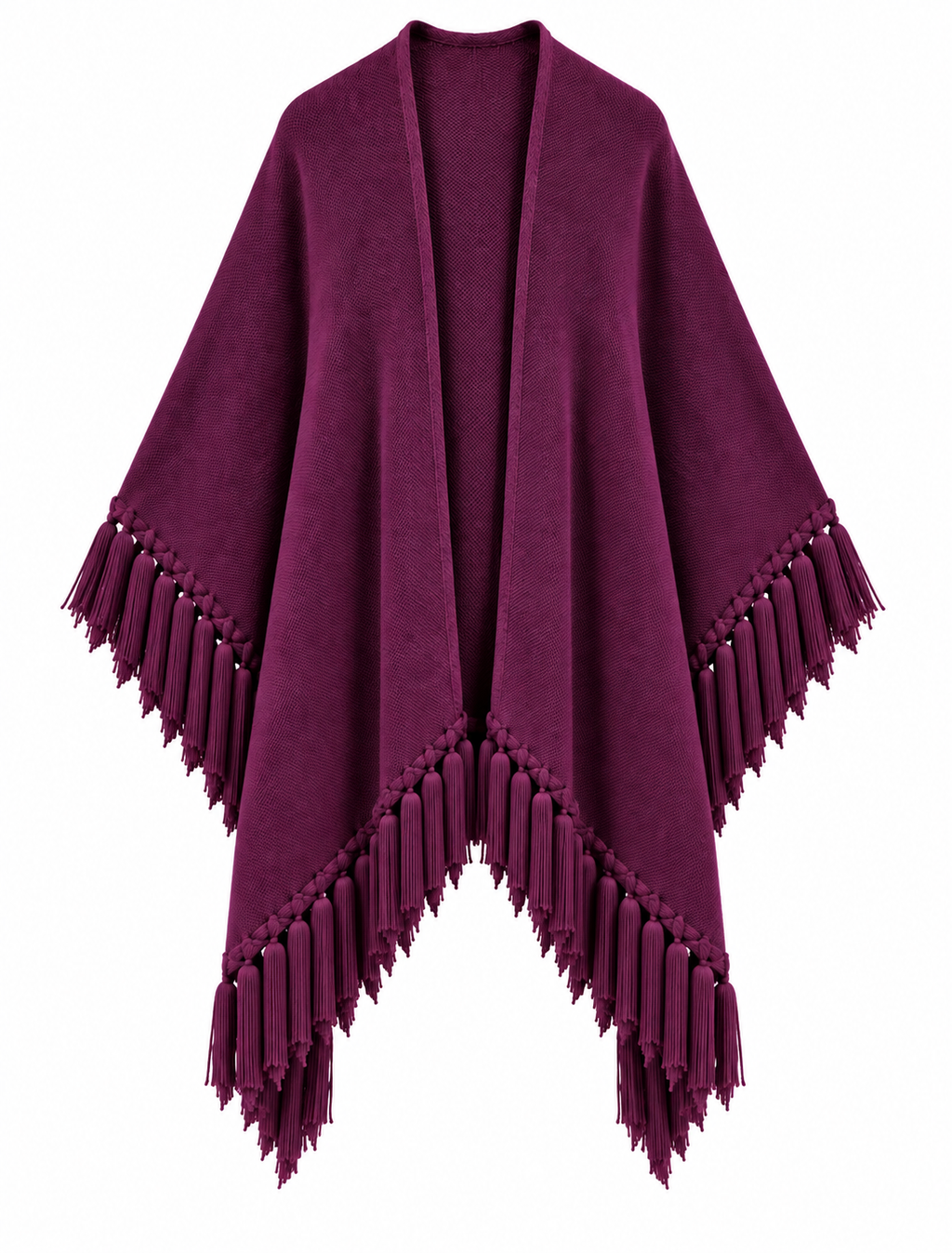 Xaile de lã Outlander - Roxo