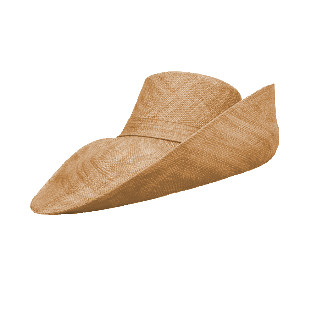 Chapéu Riviera Natural (dois tamanhos de aba)