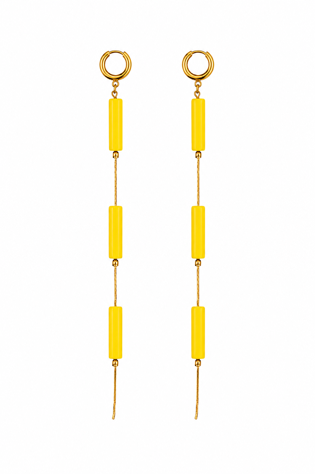 Pendientes Ibiza Amarillo