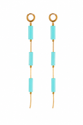 Pendientes Ibiza Azul Turquesa
